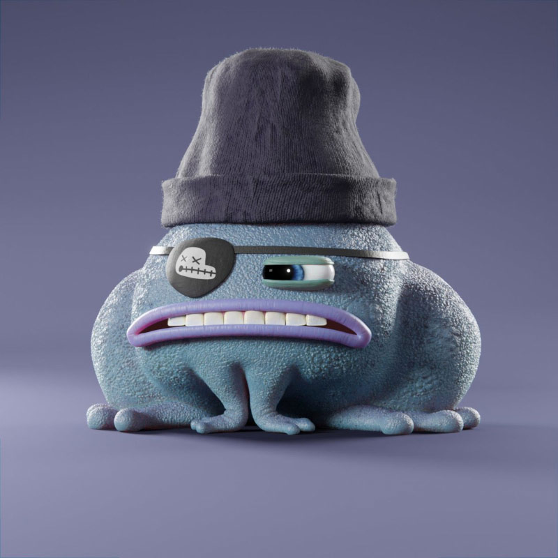 Selected Croakz character